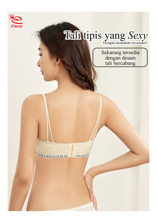 Elena Bra Robot Premium Half Cup Busa Tebal E 292162 34B - 38B Bra Kait 4 Setengah Cup B Sedang Tanpa Kawat