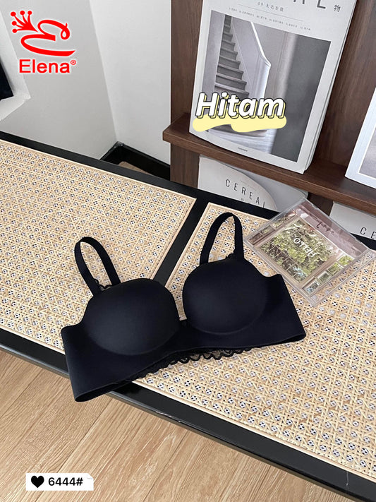 Elena Bra BH Robot Busa Tebal Tanpa Kawat Cup B Medium E 296444 - 34B - 38B - Bra Full Cup Lembut Tanpa Jahitan Seamless Kait 3