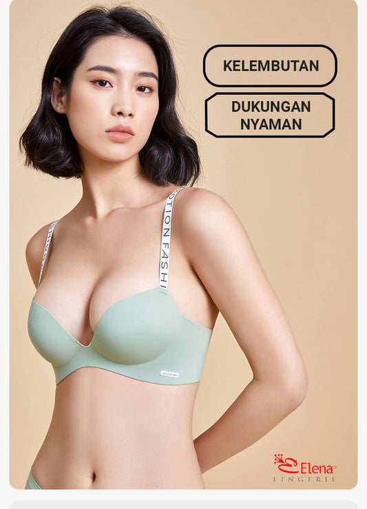 Elena Bra BH Robot Cup B Sedang E 296642 - Size 34B-38B - Bra Cup B Busa Tebal Tanpa Kawat