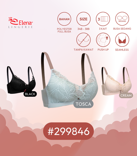 Elena Onepiece Bra E 299846 - Size 34-38B - Pakaian Dalam Wanita BH - Best Seller