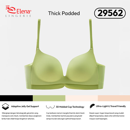 Elena 29562 Unwired Bra Tanpa kawat Pakaian Dalam Wanita Seamless 34B - 38B